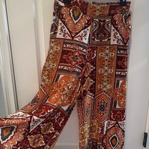 Haute Hippie wide leg pants